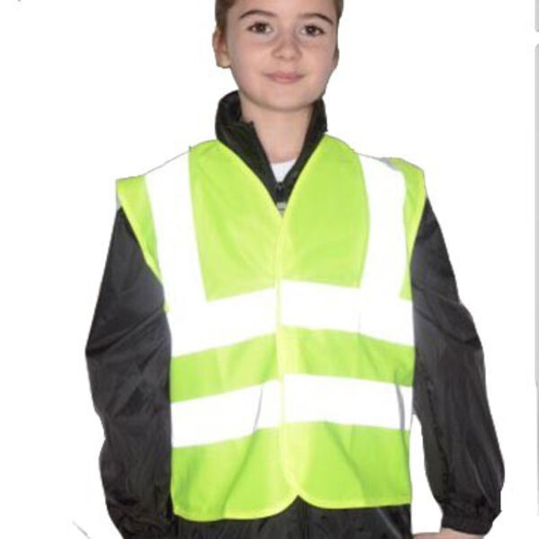 Hi Visibility Safety Vest - Yellow Thumbnail
